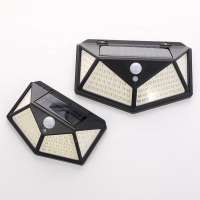 China New Product Outdoor Led Wall Light Waterproof IP65 CE RoHS BIS High Quality Wholesale Garden Solar Led Wall Light