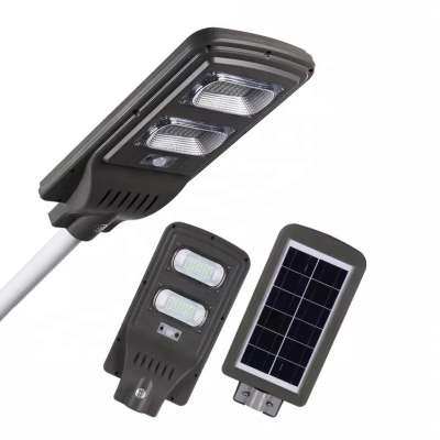 New Solar Energy System All in One Solar Street Light 40W 80 Watts Outdoor Lighting High Quality IP65 80W Solar Street Light