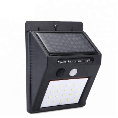 In Stock Fast Delivery Outdoor Wall Light with Motion Sensor Lamp Waterproof IP65 All in One Solar Led Garden Light