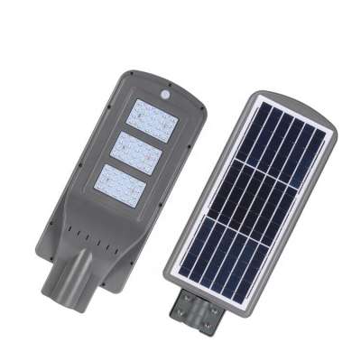 China Factory New Design Intergrated Solar Led Street Light Waterproof IP65 High Quality SMD2835 CE RoHS 60W Solar Street Light