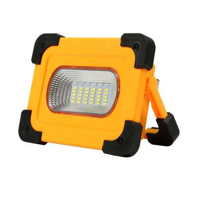 Portable portable solar charging integrated flood light work light outdoor LED high power camping flood light